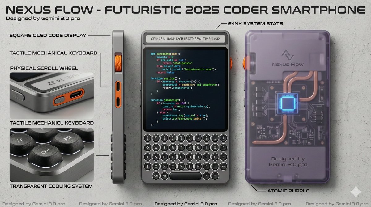 E-commerce Main Image - Vibe Coder Keyboard Phone Design Task - Image 4